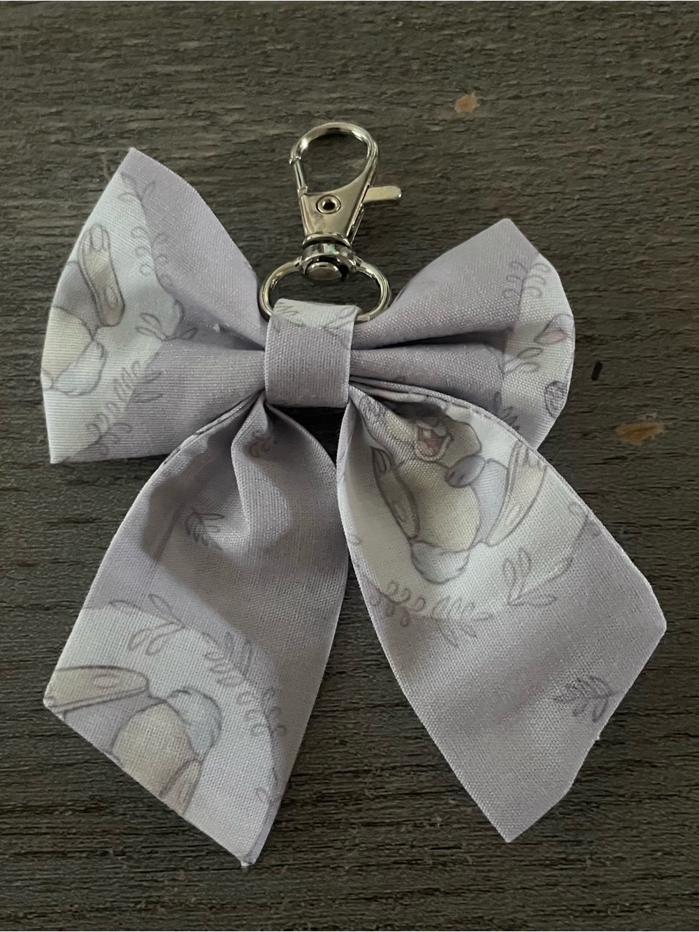 Thumper Bow Bag Charm